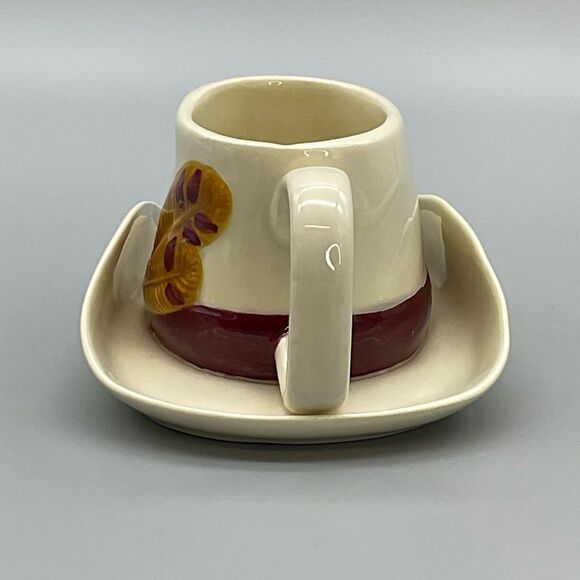 Vintage Avon Wild West Cowboy Hat Sheriff Ceramic Coffee Tea Mug - Picture 3 of 10